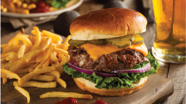 Burger & Fries